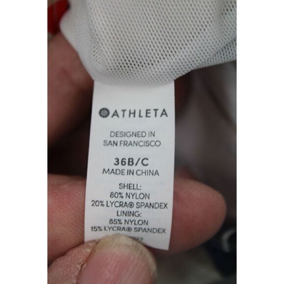 ATHLETA BRA CUP TAHITIAN BIKINI TOP 36B/C - Picture 9 of 9